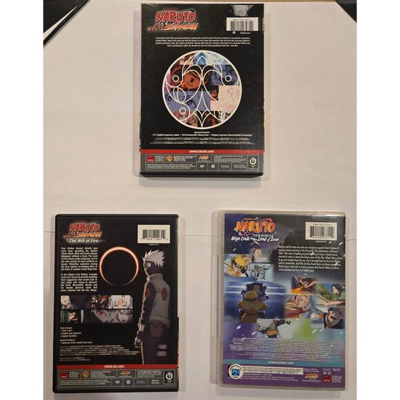Naruto Dvd 3 Movie Bundle : Shipuden | Ninja Clash & More - Picture 3 of 3